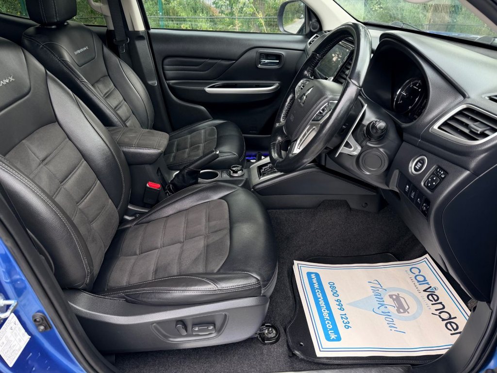 USED 2021 21 MITSUBISHI L200 2.2 DI-D DC Barbarian X Pickup Double Cab 4dr Diesel Auto 4WD Euro 6 (s/s) (150 ps) |360 Reversing Camera|Rear & Front Sensors|4 Wheel Drive|Apple CarPlay/Android Auto|Cruise|