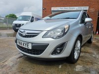 USED 2014 14 VAUXHALL CORSA 1.2 16V SE Hatchback 5dr Petrol Manual Euro 5 (85 ps) New MOT - 6m Warranty - Low Mileage