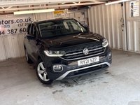 USED 2021 21 VOLKSWAGEN T-CROSS 1.0 TSI SEL SUV 5dr Petrol Manual Euro 6 (s/s) (110 ps)+1 FORMER KEEPER+2 KEYS+MEDIA+NAVIGATION+BLUETOOTH+PARK SENSORS+PRIVACY+USB+AUX+DAB+ 2 KEYS+1 FORMER KEEPER+PRIVACY+PARK CONTROL+BLUETOOTH+MEDIA+APPS+NAV+USB+AUX+DAB+ALLOYS+CRUISE+CLIMATE+HPI CLEAR