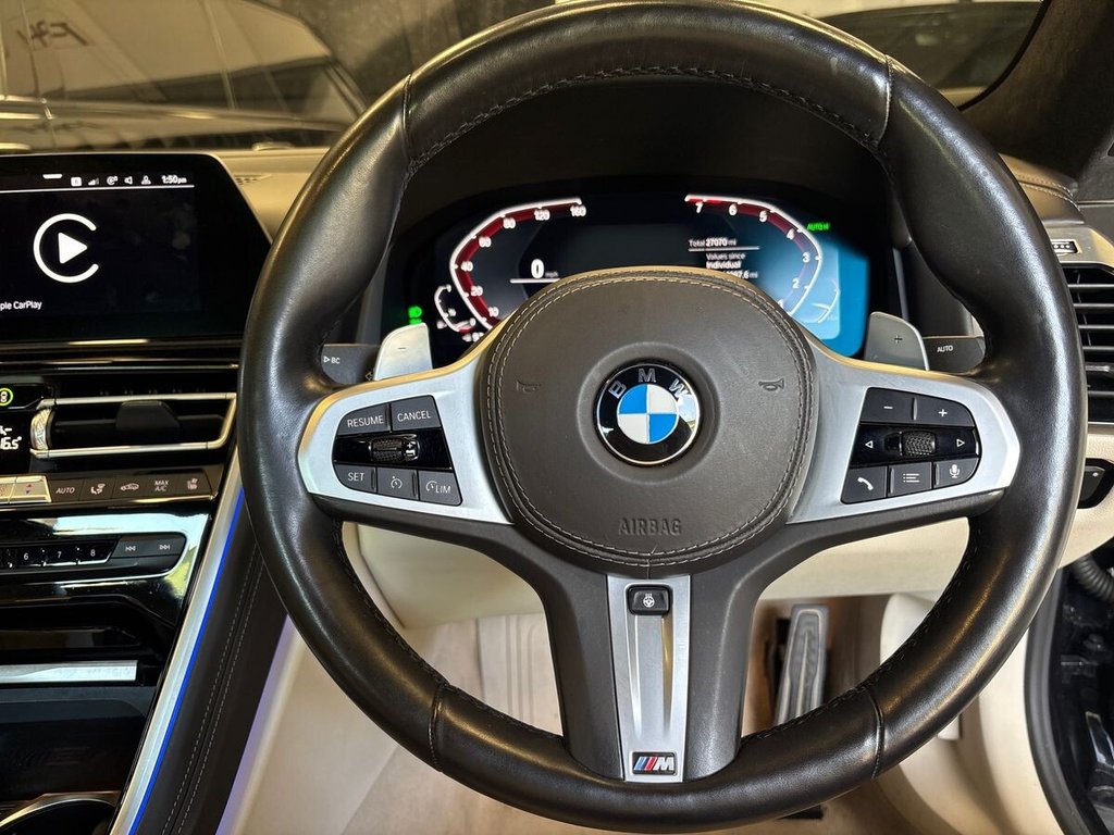 USED 2020 70 BMW 8 SERIES 3.0 840i Coupe 2dr Petrol Steptronic Euro 6 (s/s) (340 ps) SOFT CLOSE|HUD|COOLING SEATS