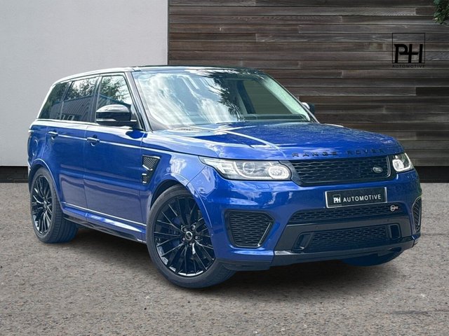 2017 17 Land Rover Range Rover Sport 5.0 V8 SVR SUV 5dr Petrol Auto 4WD Euro 6 (s/s) (550 ps)
