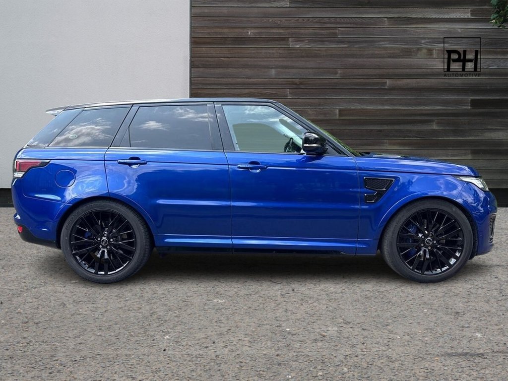 USED 2017 17 LAND ROVER RANGE ROVER SPORT 5.0 V8 SVR SUV 5dr Petrol Auto 4WD Euro 6 (s/s) (550 ps) APPLE CARPLAY | SLIDING ROOF