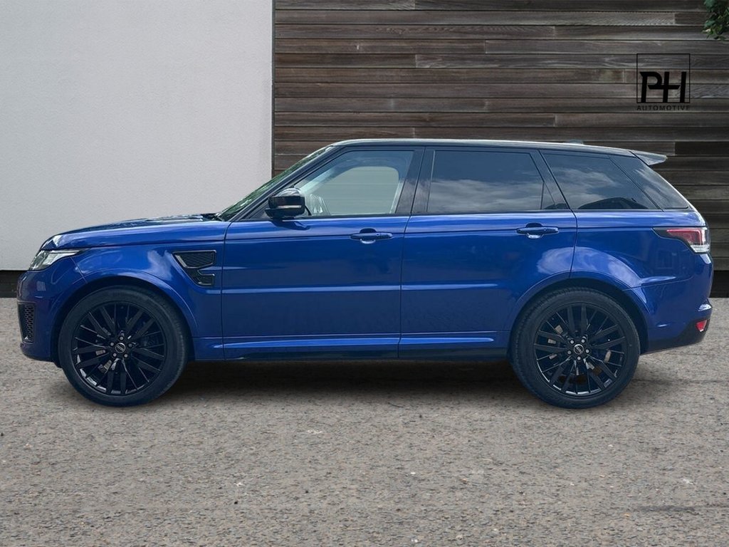 USED 2017 17 LAND ROVER RANGE ROVER SPORT 5.0 V8 SVR SUV 5dr Petrol Auto 4WD Euro 6 (s/s) (550 ps) APPLE CARPLAY | SLIDING ROOF