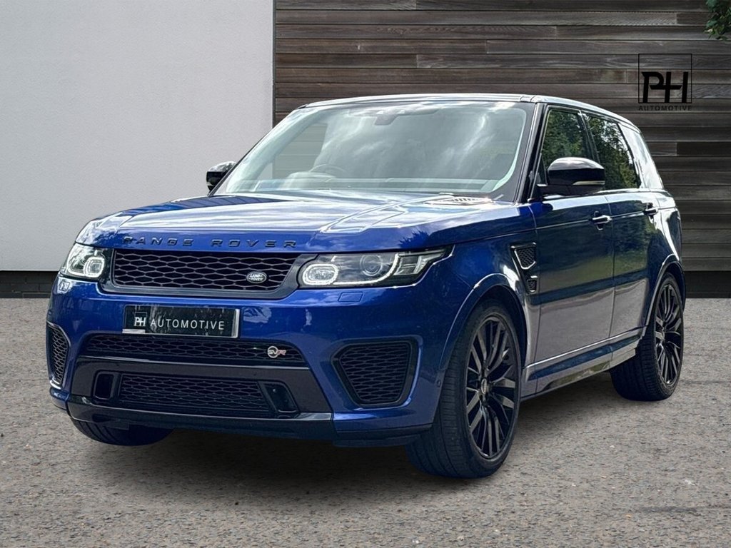 USED 2017 17 LAND ROVER RANGE ROVER SPORT 5.0 V8 SVR SUV 5dr Petrol Auto 4WD Euro 6 (s/s) (550 ps) APPLE CARPLAY | SLIDING ROOF