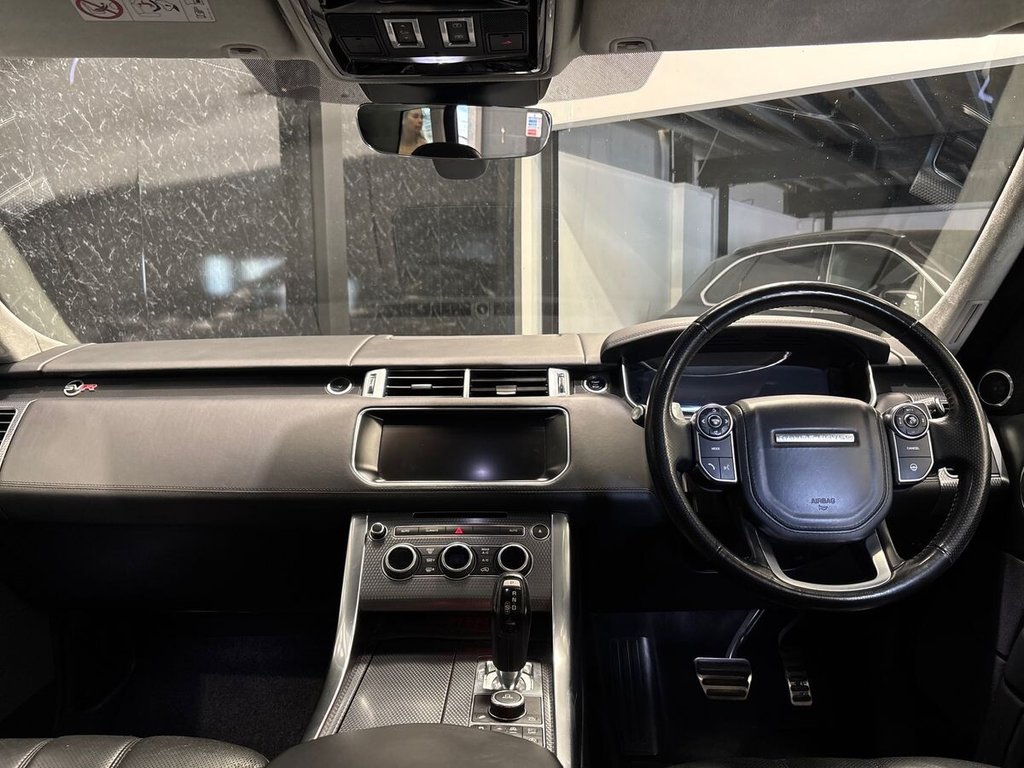 USED 2017 17 LAND ROVER RANGE ROVER SPORT 5.0 V8 SVR SUV 5dr Petrol Auto 4WD Euro 6 (s/s) (550 ps) APPLE CARPLAY | SLIDING ROOF