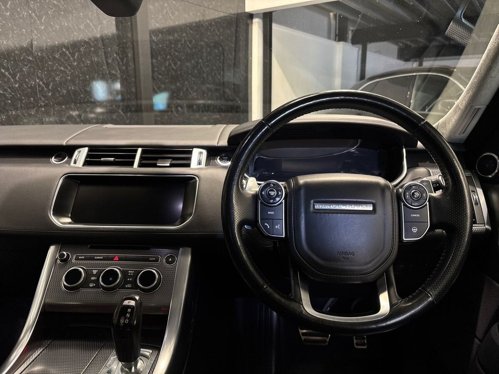 USED 2017 17 LAND ROVER RANGE ROVER SPORT 5.0 V8 SVR SUV 5dr Petrol Auto 4WD Euro 6 (s/s) (550 ps) APPLE CARPLAY | SLIDING ROOF