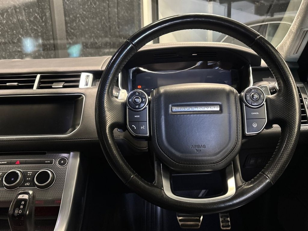 USED 2017 17 LAND ROVER RANGE ROVER SPORT 5.0 V8 SVR SUV 5dr Petrol Auto 4WD Euro 6 (s/s) (550 ps) APPLE CARPLAY | SLIDING ROOF
