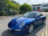 USED 2009 59 PORSCHE 911 3.6 997 4 Targa 2dr Petrol PDK AWD (237 g/km, 345 bhp)-3 Former Keepers-Superb Low Mileage Example-Finished In Rare Aqua Blue Metallic With Heated Black Leather Upholstery-Updated Head Unit-Also Has the Original With Car. 