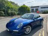 USED 2009 59 PORSCHE 911 3.6 997 4 Targa 2dr Petrol PDK AWD (237 g/km, 345 bhp)-3 Former Keepers-Superb Low Mileage Example-Finished In Rare Aqua Blue Metallic With Heated Black Leather Upholstery-Updated Head Unit-Also Has the Original With Car. 