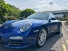 USED 2009 59 PORSCHE 911 3.6 997 4 Targa 2dr Petrol PDK AWD (237 g/km, 345 bhp)-3 Former Keepers-Superb Low Mileage Example-Finished In Rare Aqua Blue Metallic With Heated Black Leather Upholstery-Updated Head Unit-Also Has the Original With Car. 