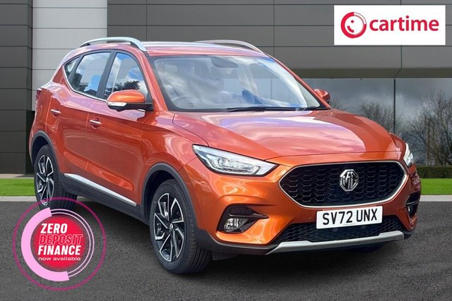 View our MG MG ZS 1.0 T-GDI Exclusive SUV 5dr Petrol Auto Euro 6 (111 ps) Touchscreen, Apple CarPlay / Android Auto, Reverse Camera, Bluetooth, DAB - Digital Radio