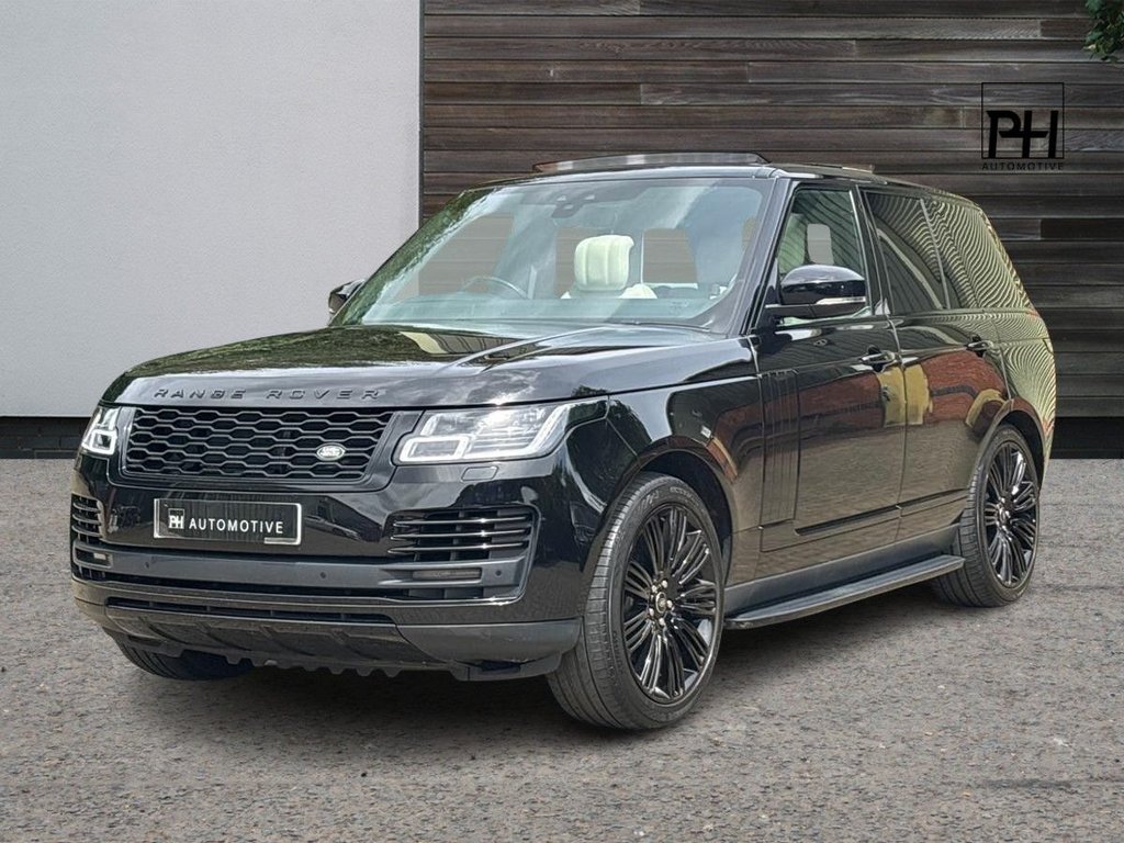 USED 2021 71 LAND ROVER RANGE ROVER 3.0 D300 MHEV Westminster Black SUV 5dr Diesel Auto 4WD Euro 6 (s/s) (300 ps) SIDE STEPS|SLIDING GLASS ROOF