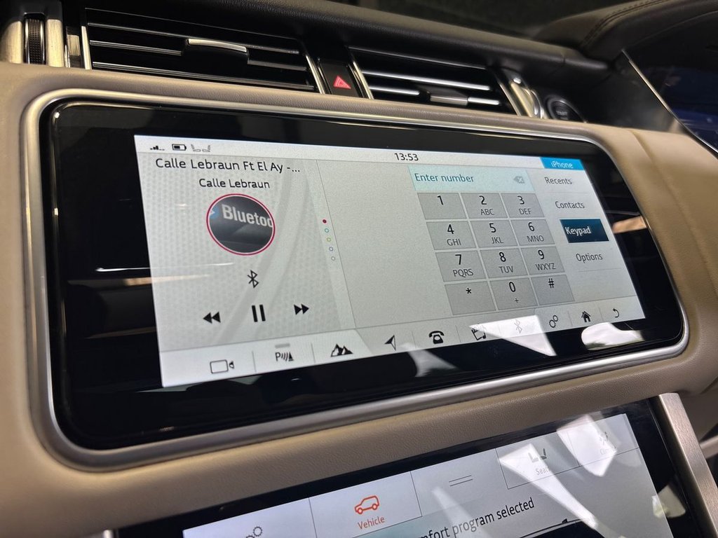 USED 2021 71 LAND ROVER RANGE ROVER 3.0 D300 MHEV Westminster Black SUV 5dr Diesel Auto 4WD Euro 6 (s/s) (300 ps) SIDE STEPS|SLIDING GLASS ROOF
