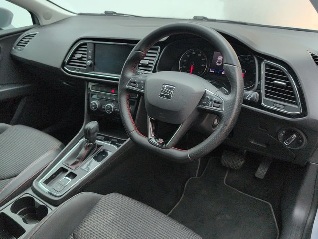 USED 2019 19 Seat Leon 2.0 TSI FR Hatchback 5dr Petrol DSg Euro 6 (s/S) (190 Ps) - Sat Nav + Cruise Control