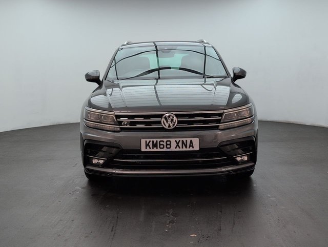 USED 2018 68 Volkswagen Tiguan 2.0 TDI R-Line Suv 5dr Diesel Manual Euro 6 (s/S) (150 Ps) - Pan Roof, Sat Nav, Leather