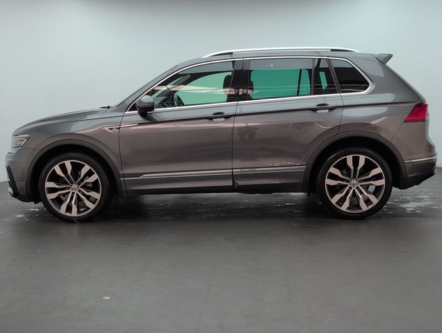 USED 2018 68 Volkswagen Tiguan 2.0 TDI R-Line Suv 5dr Diesel Manual Euro 6 (s/S) (150 Ps) - Pan Roof, Sat Nav, Leather