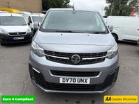 USED 2020 70 VAUXHALL VIVARO 2.0 Turbo D 150PS L2 H1 Euro 6 Van, 72,400 miles,  1 owner, Full Service History, ULEZ, A/C, Bluetooth, 6-speed manual. Price + 20% VAT. With only one previous owner and a full service history, this 2020 Vauxhall Vivaro 2.0 Turbo D 3100 Sportive L2 H1 Euro 6 is a reliable and well-maintained van. The Sportive trim adds a touch of style and practicality to this versatile vehicle. It's powered by a 2.0L diesel engine and meets Euro 6 emission standards. The van comes with a 3-month warranty and a MOT valid until October 2025, offering peace of mind. It also boasts rear parking distance sensors, including parking assistance, and a v