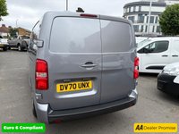USED 2020 70 VAUXHALL VIVARO 2.0 Turbo D 150PS L2 H1 Euro 6 Van, 72,400 miles,  1 owner, Full Service History, ULEZ, A/C, Bluetooth, 6-speed manual. Price + 20% VAT. With only one previous owner and a full service history, this 2020 Vauxhall Vivaro 2.0 Turbo D 3100 Sportive L2 H1 Euro 6 is a reliable and well-maintained van. The Sportive trim adds a touch of style and practicality to this versatile vehicle. It's powered by a 2.0L diesel engine and meets Euro 6 emission standards. The van comes with a 3-month warranty and a MOT valid until October 2025, offering peace of mind. It also boasts rear parking distance sensors, including parking assistance, and a v