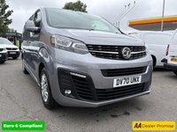 USED 2020 70 VAUXHALL VIVARO 2.0 Turbo D 150PS L2 H1 Euro 6 Van, 72,400 miles,  1 owner, Full Service History, ULEZ, A/C, Bluetooth, 6-speed manual. Price + 20% VAT. With only one previous owner and a full service history, this 2020 Vauxhall Vivaro 2.0 Turbo D 3100 Sportive L2 H1 Euro 6 is a reliable and well-maintained van. The Sportive trim adds a touch of style and practicality to this versatile vehicle. It's powered by a 2.0L diesel engine and meets Euro 6 emission standards. The van comes with a 3-month warranty and a MOT valid until October 2025, offering peace of mind. It also boasts rear parking distance sensors, including parking assistance, and a v