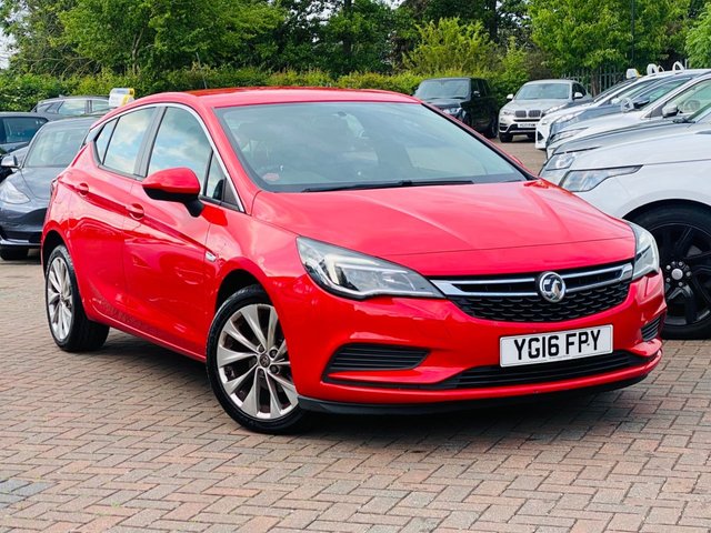 View our Vauxhall Astra range