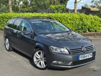 USED 2014 64 VOLKSWAGEN PASSAT 2.0 TDI BlueMotion Tech Executive Style Estate 5dr Diesel Manual Euro 5 (s/s) (140 ps) 