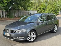 USED 2014 64 VOLKSWAGEN PASSAT 2.0 TDI BlueMotion Tech Executive Style Estate 5dr Diesel Manual Euro 5 (s/s) (140 ps) 