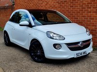 USED 2014 14 VAUXHALL ADAM 1.2 16v GLAM Hatchback 3dr Petrol Manual Euro 5 (70 ps) 