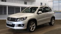 USED 2015 65 VOLKSWAGEN TIGUAN 2.0 TDI BlueMotion Tech R-Line Edition SUV 5dr Diesel DSG 4WD Euro 6 (s/s) (150 ps) Service History with 10 Stamps