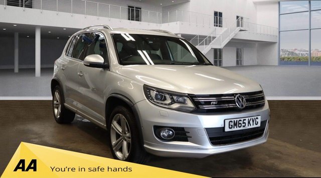 View our Volkswagen Tiguan 2.0 TDI BlueMotion Tech R-Line Edition SUV 5dr Diesel DSG 4WD Euro 6 (s/s) (150 ps)
