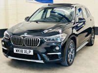 USED 2018 18 BMW X1 1.5 18i GPF xLine Panoramic SUV 5 Door Petrol DCT sDrive Euro 6 (s/s) (140 ps) EURO ULEZ 6 BIG SPECIFICATION