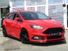USED 2015 15 FORD FOCUS 2.0T EcoBoost ST-2 Hatchback 5dr Petrol Manual Euro 6 (s/s) (250 ps) Finished in RACE RED  with contrasting PART LEATHER RECARO SPORTS SEATS. GREAT Looking performance car with all the usual extras including DAB RADIO, B/Tooth, 2 keys, Cruise, Keyless Start, Adaptive Headlights, Power folding Mirrors, Xenons,  and Park Sensors. Serviced at 5132 miles10146 miles, 15005 miles, 20447 miles, 26261 miles, 32704 miles, 41008 miles, 49563 miles, 56358 miles and at 6436 miles on 10/3/2025.