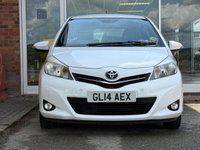 USED 2014 14 TOYOTA YARIS 1.33 Dual VVT-i Icon Plus Hatchback 5dr Petrol Manual Euro 5 (99 ps) GREAT SERVICE HISTORY 10 SRVCS