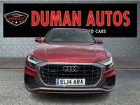USED 2019 14 AUDI Q8 3.0 TDI V6 50 S line SUV 5dr Diesel Tiptronic quattro Euro 6 (s/s) (286 ps) DAYTIME RUNNING LIGHTS+ PRIVACY GLASS+ PARKING AID= REVERSING CAMERA+ FULL LEATHER TRIM+ PADDLE SHIFTERS+ CRUISE CONTROL+ FOLDING MIRRORS+ KEYLESS+ HEATED SEATS+ TRACTION CONTROL+ DUAL CLIMATE CONTROL+ HILL HOLDING ASSIST+ APPLE PLAY+ USB+ SAT NAV+ MEMORY SEATS+ AUTO TAILGATE+ AUTO HEADLIGHTS+ 21 INCH ALLOY WHEELS+