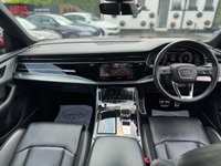 USED 2019 14 AUDI Q8 3.0 TDI V6 50 S line SUV 5dr Diesel Tiptronic quattro Euro 6 (s/s) (286 ps) DAYTIME RUNNING LIGHTS+ PRIVACY GLASS+ PARKING AID= REVERSING CAMERA+ FULL LEATHER TRIM+ PADDLE SHIFTERS+ CRUISE CONTROL+ FOLDING MIRRORS+ KEYLESS+ HEATED SEATS+ TRACTION CONTROL+ DUAL CLIMATE CONTROL+ HILL HOLDING ASSIST+ APPLE PLAY+ USB+ SAT NAV+ MEMORY SEATS+ AUTO TAILGATE+ AUTO HEADLIGHTS+ 21 INCH ALLOY WHEELS+