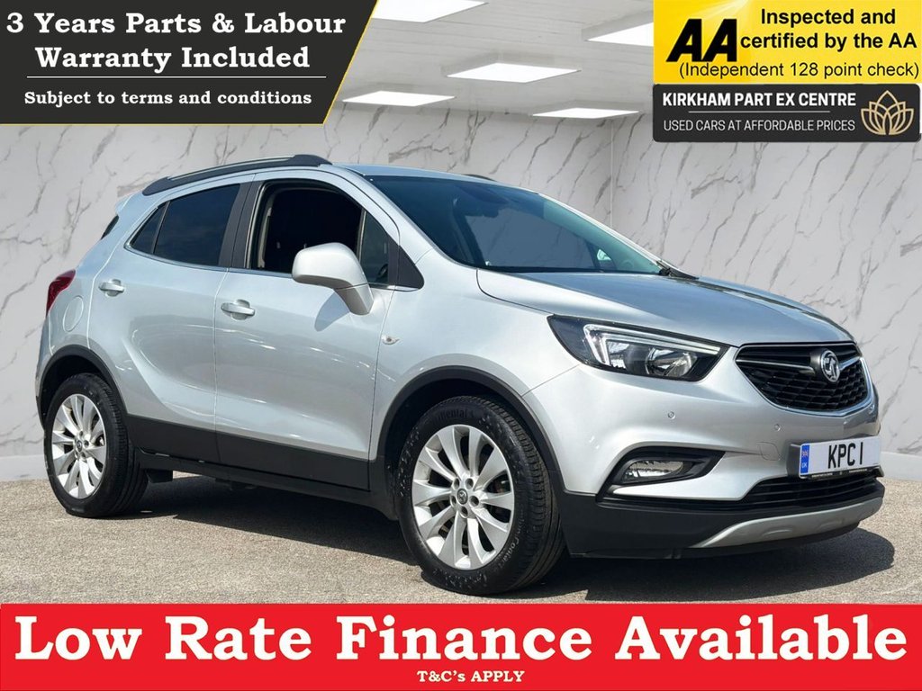 VAUXHALL MOKKA X 1.4i Turbo ecoTEC Elite Nav SUV 5dr Petrol Manual Euro 6 (s/s) (140 ps) NATIONWIDE PARTS & LABOUR WARRANTY INCLUDED + 12 MONTHS AA BREAKDOWN FREE