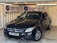 USED 2016 66 MERCEDES-BENZ C-CLASS 2.0 C200 SE Saloon 4dr Petrol Manual Euro 6 (s/s) (184 ps)+2 KEYS+HISTORY+MEDIA+NAVIGATION+BLUETOOTH+CLIMATE+CRUISE+ 2 KEYS+PSH+REAR SENSORS+CRUISE+FULL LEATHER SEATS+REVERSE CAM+NAV+ALLOYS+BT AUDIO+AIRCON+USB+CLIMATE+HPI CLEAR