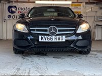 USED 2016 66 MERCEDES-BENZ C-CLASS 2.0 C200 SE Saloon 4dr Petrol Manual Euro 6 (s/s) (184 ps)+2 KEYS+HISTORY+MEDIA+NAVIGATION+BLUETOOTH+CLIMATE+CRUISE+ 2 KEYS+PSH+REAR SENSORS+CRUISE+FULL LEATHER SEATS+REVERSE CAM+NAV+ALLOYS+BT AUDIO+AIRCON+USB+CLIMATE+HPI CLEAR