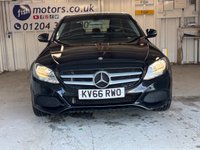 USED 2016 66 MERCEDES-BENZ C-CLASS 2.0 C200 SE Saloon 4dr Petrol Manual Euro 6 (s/s) (184 ps)+2 KEYS+HISTORY+MEDIA+NAVIGATION+BLUETOOTH+CLIMATE+CRUISE+ 2 KEYS+PSH+REAR SENSORS+CRUISE+FULL LEATHER SEATS+REVERSE CAM+NAV+ALLOYS+BT AUDIO+AIRCON+USB+CLIMATE+HPI CLEAR