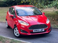 USED 2015 65 FORD FIESTA 1.25 Zetec Hatchback 3dr Petrol Manual Euro 6 (82 ps) 