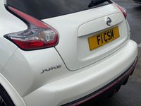 USED 2016 66 NISSAN JUKE 1.6 DIG-T Nismo RS SUV 5dr Petrol Manual Euro 6 (218 ps) A STUNNING LOW MILEAGE EXAMPLE THAT IS SUPPLIED WITH A FULL SERVICE HISTORY AND MOT TILL APRIL NEXT YEAR. LOADED WITH EXTRAS INCLUDING PEARL WHITE PAINT COMPLIMENTED WITH A FULL BLACK ALCANTARA INTERIOR, SATELLITE NAVIGATION, BLUETOOTH, PARK ASSIST, 18 INCH ALLOY WHEELS AND MUCH MORE. THIS VEHICLE MUST BE SEEN!!!!! FINANCE AND EXTENDED WARRANTY AVAILABLE ON THIS USED VEHICLE. CALL A MEMBER OF OUR TEAM NOW TO AVOID DISAPPOINTMENT!!!!