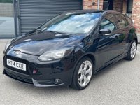 USED 2014 14 FORD FOCUS 2.0T EcoBoost ST Hatchback 5dr Petrol Manual Euro 5 (s/s) (250 ps) UNBELIEVABLY CLEAN GENUINE CAR