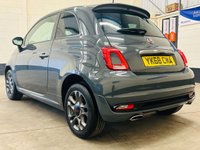 USED 2018 68 FIAT 500 1.2 S Hatchback 3 Door Petrol Manual Euro 6 (s/s) (69 bhp) APPLE CAR PLAY - FIAT BODY STYLING