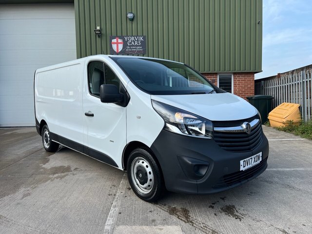 2017 17 Vauxhall Vivaro 1.6 CDTi 2900 Panel Van 5dr Diesel Manual L2 H1 Euro 6 (120 ps)