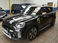 USED 2020 70 MINI COUNTRYMAN 1.5 10kWh Cooper SE Exclusive SUV 5dr Petrol Plug-in Hybrid Auto ALL4 Euro 6 (s/s) (222 ps) BIG SPEC HEAD UP DISPLAY SAT NAV HEATED LEATHER INTERIOR HARMAN KARDON REAR VIEW CAMERA CRUISE CONTROL PARKING SENSORS 1 OWNER SERVICE HISTORY WARRANTY