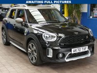 USED 2020 70 MINI COUNTRYMAN 1.5 10kWh Cooper SE Exclusive SUV 5dr Petrol Plug-in Hybrid Auto ALL4 Euro 6 (s/s) (222 ps) BIG SPEC HEAD UP DISPLAY SAT NAV HEATED LEATHER INTERIOR HARMAN KARDON REAR VIEW CAMERA CRUISE CONTROL PARKING SENSORS 1 OWNER SERVICE HISTORY WARRANTY
