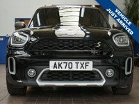 USED 2020 70 MINI COUNTRYMAN 1.5 10kWh Cooper SE Exclusive SUV 5dr Petrol Plug-in Hybrid Auto ALL4 Euro 6 (s/s) (222 ps) BIG SPEC HEAD UP DISPLAY SAT NAV HEATED LEATHER INTERIOR HARMAN KARDON REAR VIEW CAMERA CRUISE CONTROL PARKING SENSORS 1 OWNER SERVICE HISTORY WARRANTY
