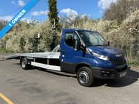 USED 2020 69 IVECO DAILY 70C CLASS 3.0TD AUTOMATIC XLWB 7 TONNE 20FT AMS BEAVERTAIL CAR TRANSPORTER RECOVERY TRUCK 1 OWNER+EURO 6+AUTO+BRAND NEW