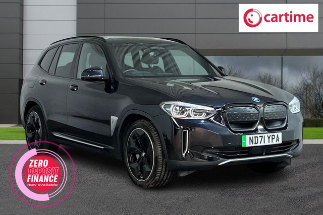 View our BMW Ix3 80kWh Premier Edition Pro SUV 5dr Electric Auto (286 ps) Panoramic Sunroof, Harmon Kardon, Reverse Camera, Bluetooth, Ambient Lighting