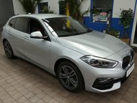 USED 2020 70 BMW 1 SERIES 1.5 116d Sport Hatchback 5dr Diesel DCT Euro 6 (s/s) (116 ps) SPECIAL OFFER 12 MONTHS WARRANTY LOW MILEAGE SAT NAV PART LEATHER LUMBER SUPPORT CRUISE CONTROL PARKING SENSORS 1 OWNER SERVICE HISTORY