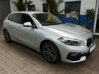 USED 2020 70 BMW 1 SERIES 1.5 116d Sport Hatchback 5dr Diesel DCT Euro 6 (s/s) (116 ps) SPECIAL OFFER 12 MONTHS WARRANTY LOW MILEAGE SAT NAV PART LEATHER LUMBER SUPPORT CRUISE CONTROL PARKING SENSORS 1 OWNER SERVICE HISTORY